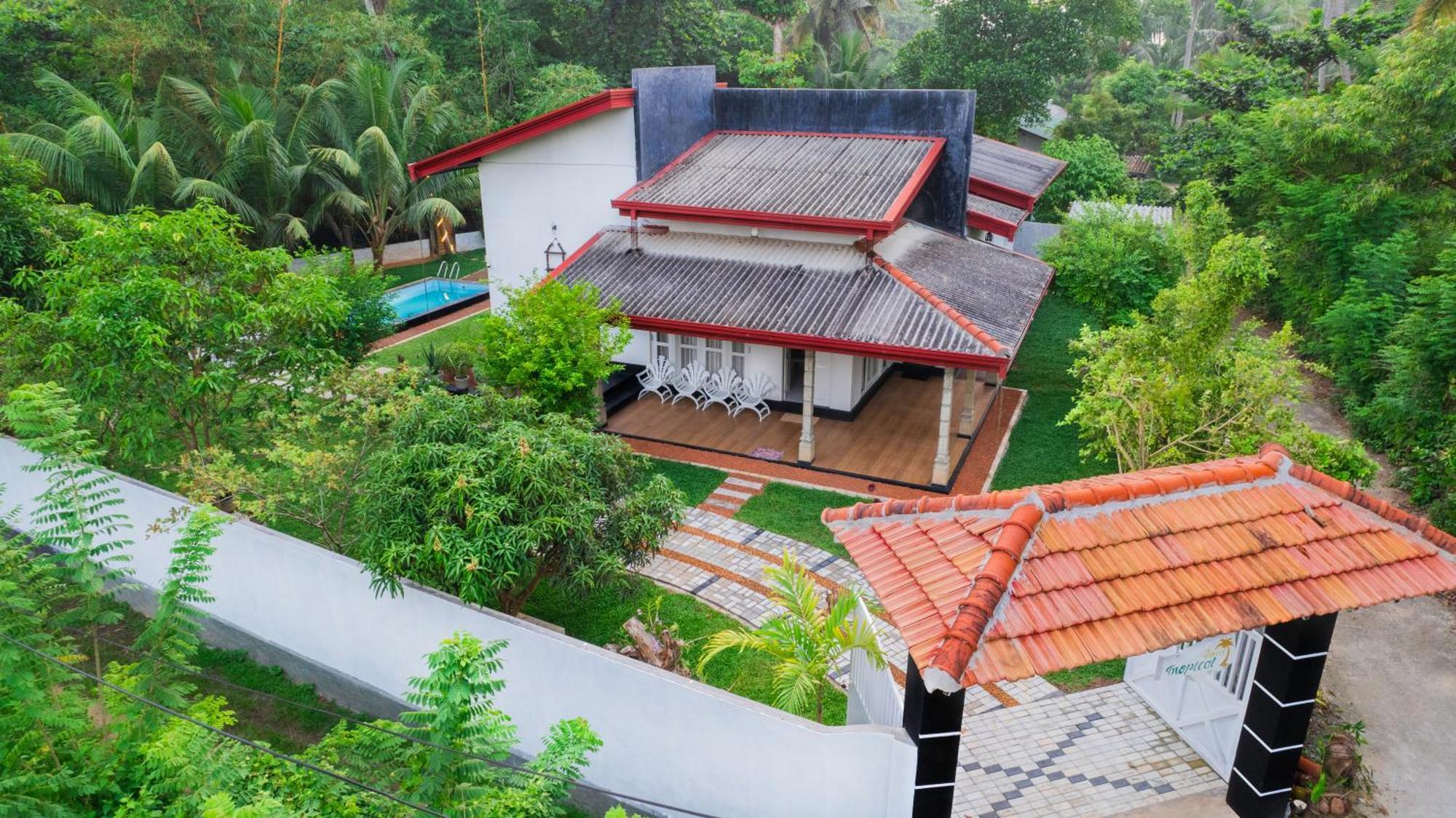 Villa Tropical Oasis Balapitiya Exterior photo